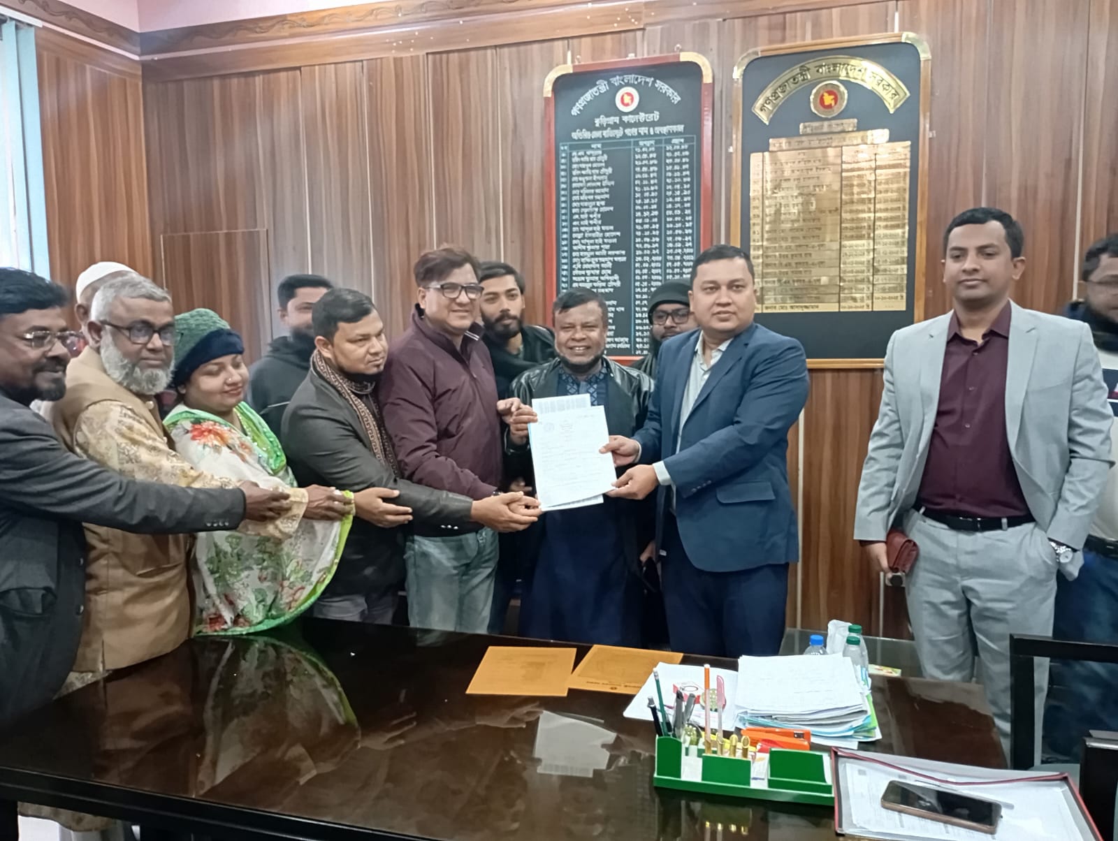 কুড়িগ্রাম-২ আসনে এনসিপির মনোনয়ন পত্র সংগ্রহ