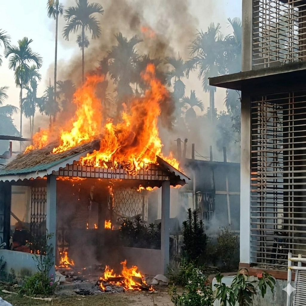 আসামের কার্বি-আংলংয়ে সহিংসতায় নিহত ২, জারি রাত্রিকালীন কারফিউ ও মোবাইল ইন্টারনেট বন্ধ