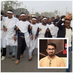 ঝিনাইদহ-৪ আসনে জোট প্রার্থীকে প্রত্যাখ্যান, রাশেদ খানকে অবাঞ্ছিত ঘোষণা বিএনপি নেতাকর্মীদের প্রতিবাদ মিছিল