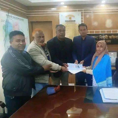 নীলফামারী–২ (সদর) আসনে মনোনয়ন সংগ্রহ করলেন আলমগীর সরকার