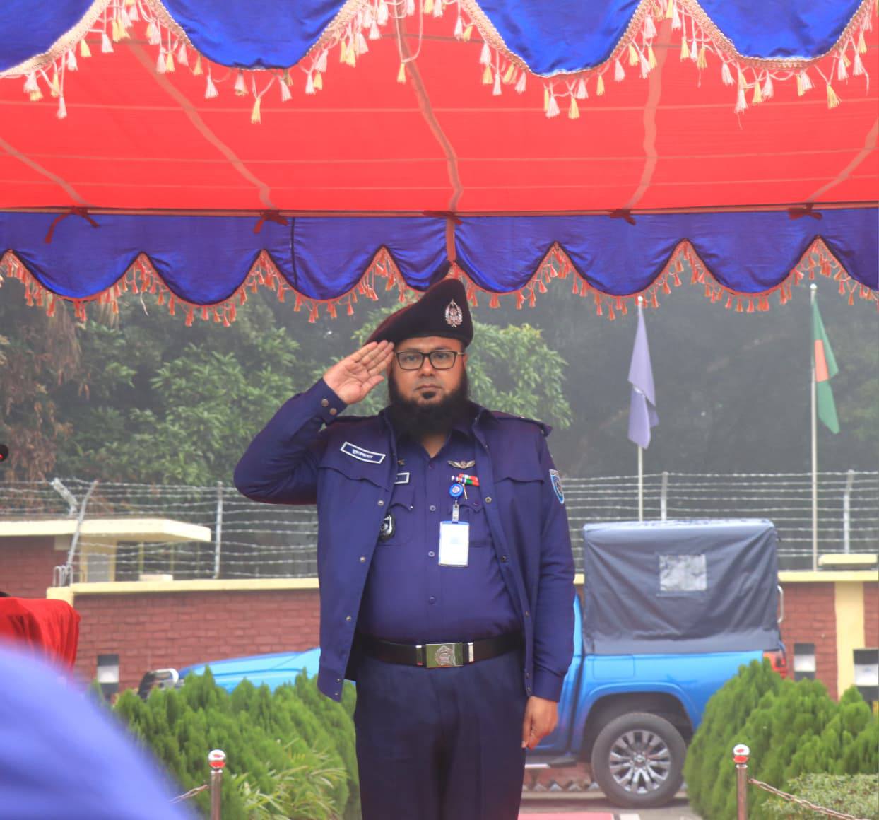 কুড়িগ্রাম জেলা পুলিশের কীট প্যারেড অনুষ্ঠিত