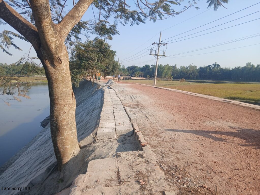 কুড়িগ্রামে সড়ক নির্মাণে ব্যাপক অনিয়মের অভিযোগ, মেয়াদ শেষ হলেও কাজ হয়েছে ৬০ শতাংশ