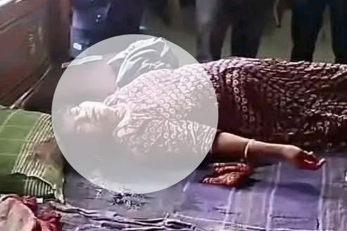 নাগেশ্বরীতে গৃহবধূকে গলাকেটে হত্যা, স্বামী পলাতক