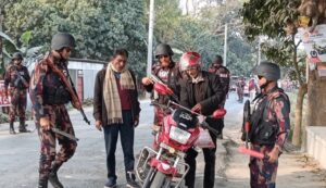 জাতীয় সংসদ নির্বাচন ঘিরে কুড়িগ্রামে বিজিবির তৎপরতা জোরদার