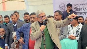 ধর্ম যার যার, রাষ্ট্র সবার—ন্যায় ও ইনসাফের ভিত্তিতে দেশ পরিচালনা করবো” --ঠাকুরগাঁওয়ে পথসভায় মির্জা ফখরুল ইসলাম আলমগীর