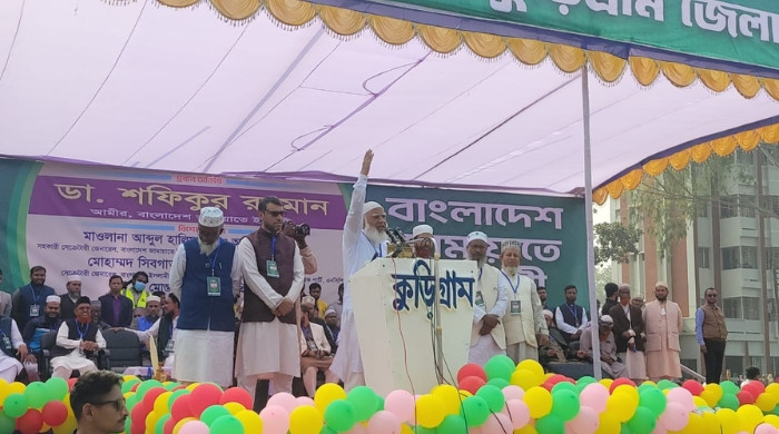 কুড়িগ্রামকে কৃষি শিল্পের রাজধানী গড়ার প্রতিশ্রুতি জামায়াত আমিরের