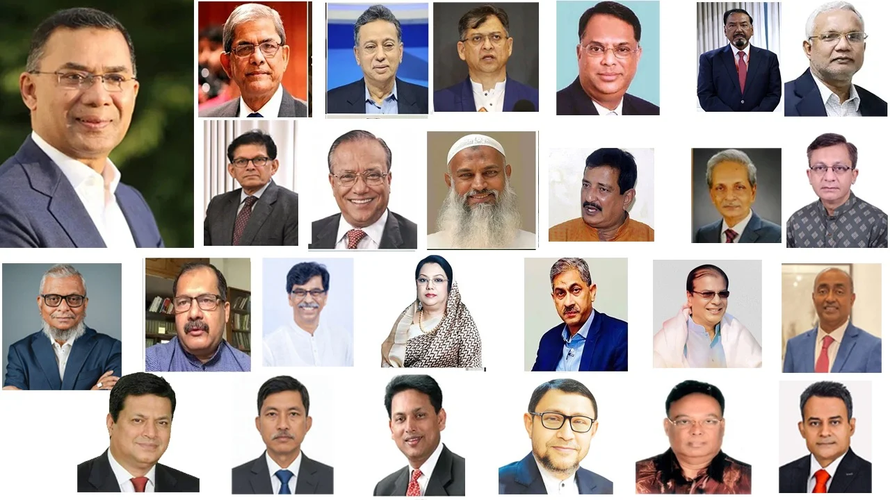 ত্রয়োদশ সংসদের ২৫ পূর্ণমন্ত্রী দায়িত্ব গ্রহণ