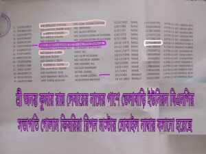 খালখনন প্রকল্পে শ্রমিক তালিকায় বিএনপি নেতার নম্বর, ফাঁকা চেকে স্বাক্ষর নিয়ে অর্থ আত্মসাত